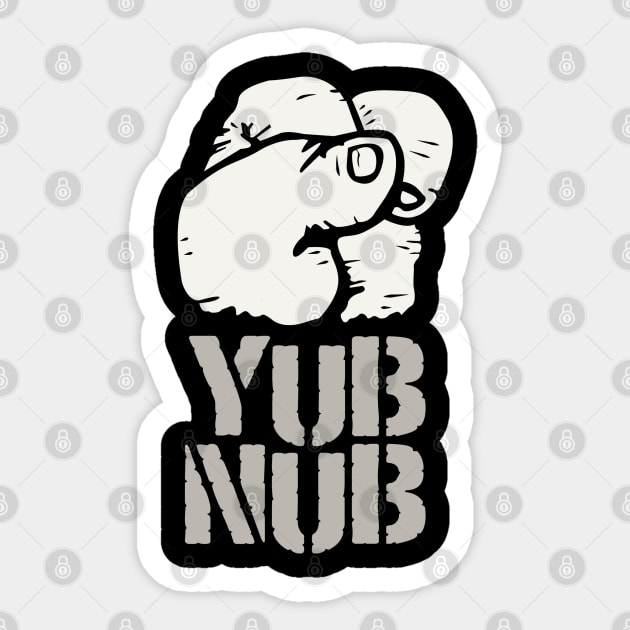 Yub Nub Sticker by bagrilla